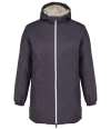 04740 Astra NEOBLU Unisex Astra Parka Jacket Deep Black colour image